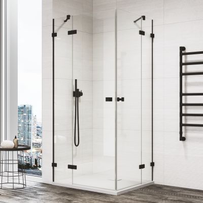 Sprchové kouty SanSwiss ANNEA BLACK LINE - AN13W+AN13W