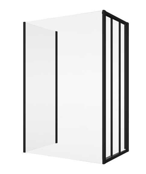 Sprchové kouty Sanswis D22S3+D22F1+D22F3 BLACK LINE